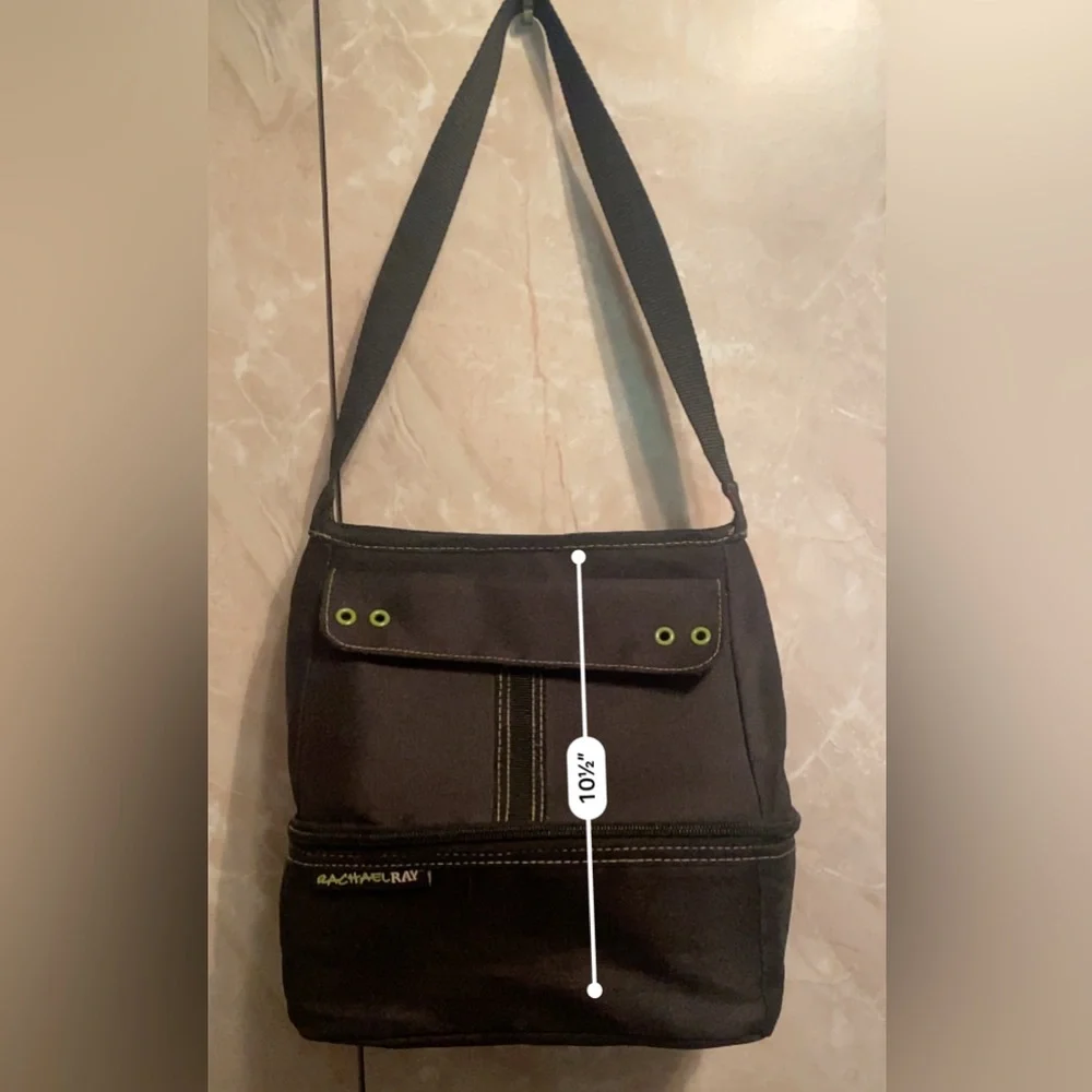 Rachael Ray Black & Green Lunch Bag